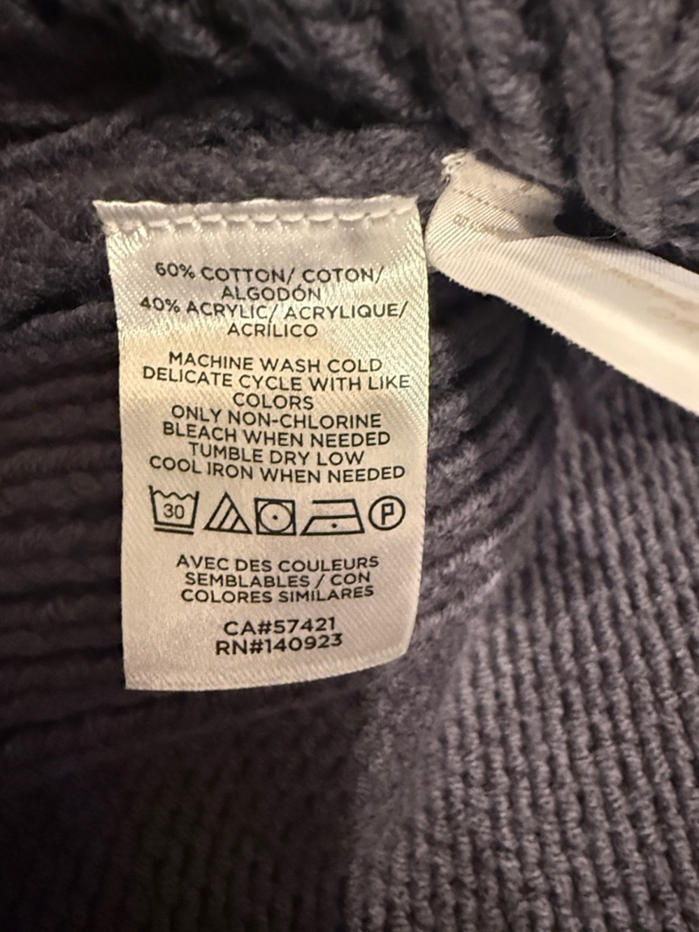 LOFT V-Neck Sleeveless Sweater in Gray - Picture 4 of 4